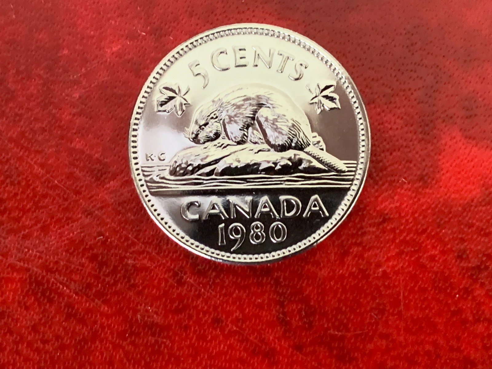 Canada 5 Cent 1980 Specimen Coin-Uncirculated