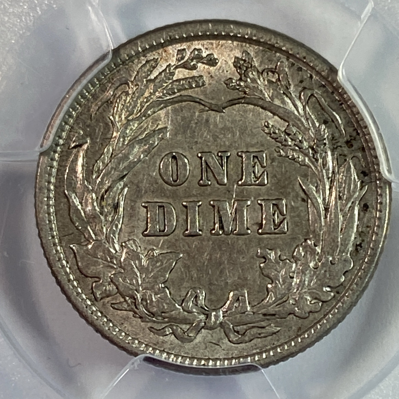1916-P Barber Dime PCGS AU50
