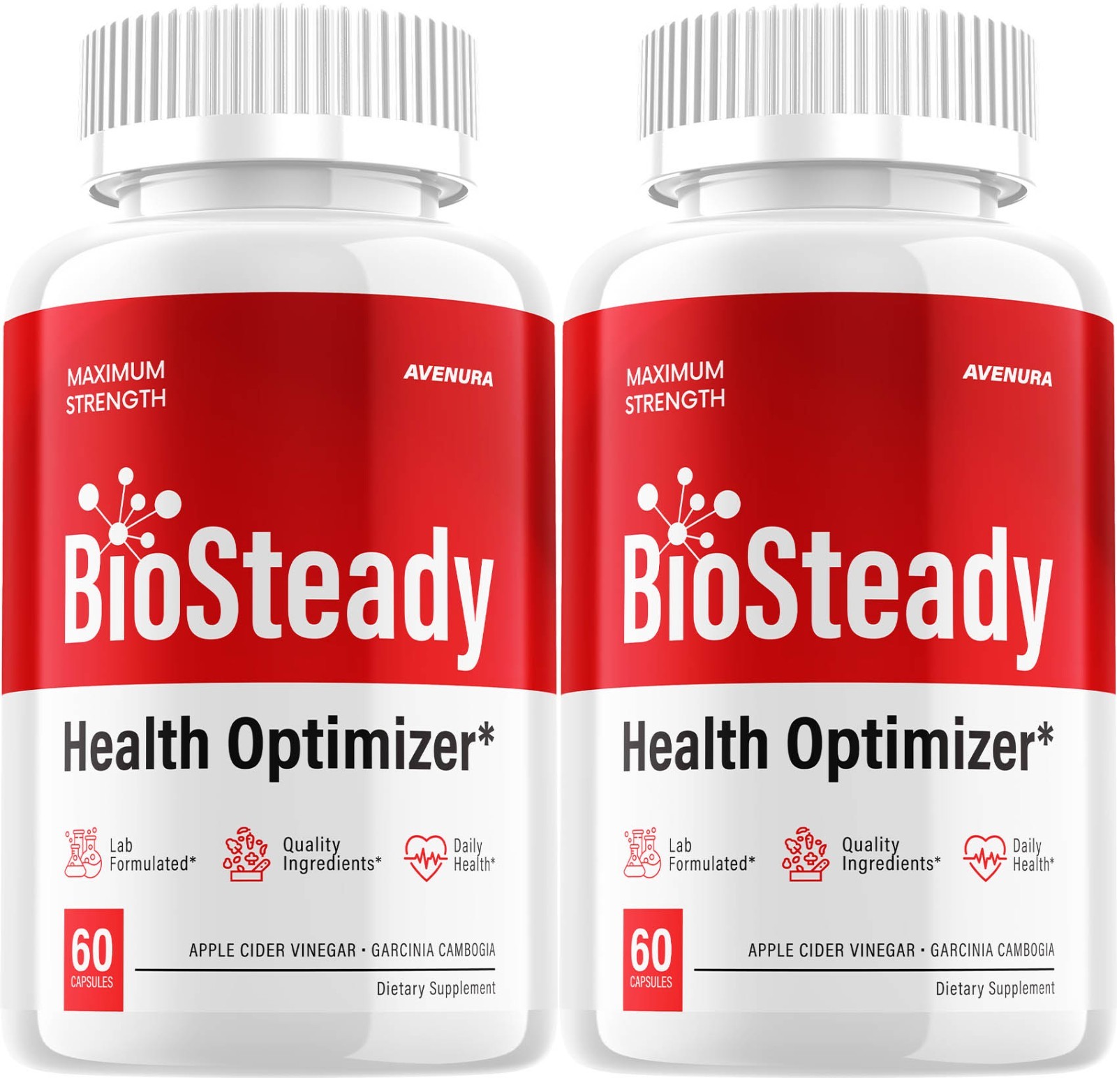 (2 Pack) BioSteady Capsules – Bio Steady Natural Blend Glycogen Support