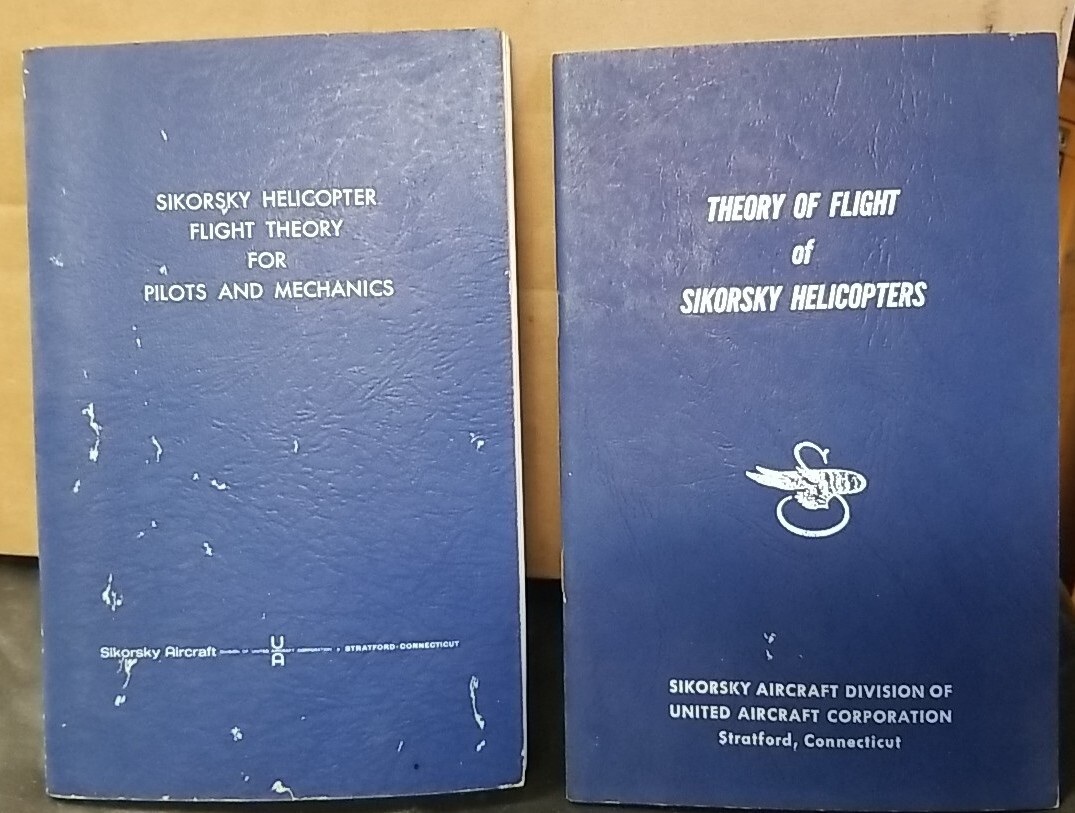 1954 Sikorsky Helicopter Theory of Flight & Flight Theory Pilots And Mechanics