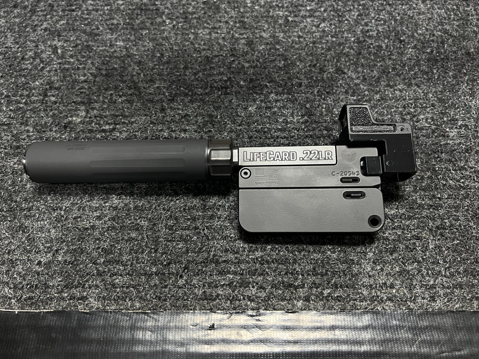 LifeCard Optic Mount