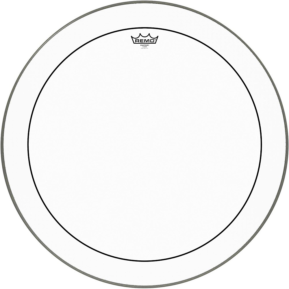 Remo Pinstripe Clear Bass Drum Head  26 in.