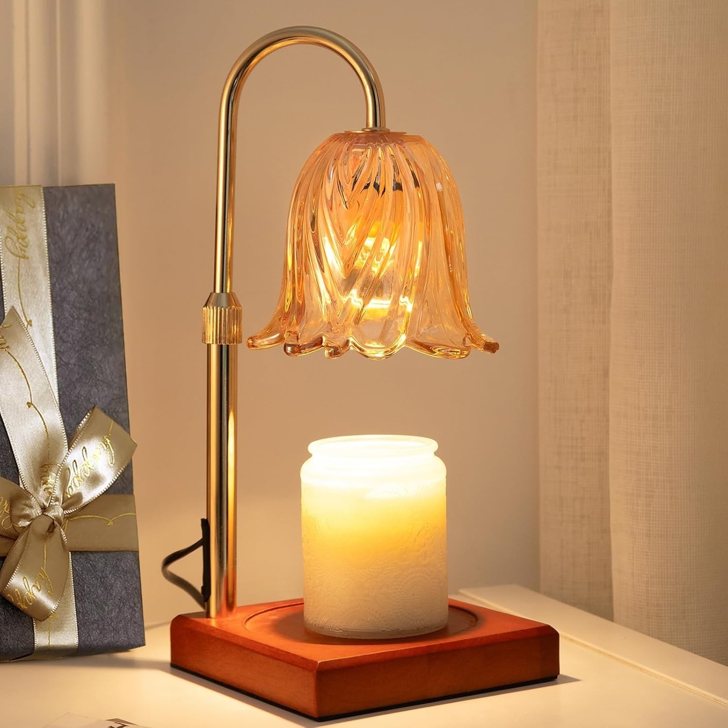 Candle Warmer Lamp Timer Dimmable Birthday Gifts Women Mom House Warming Gifts