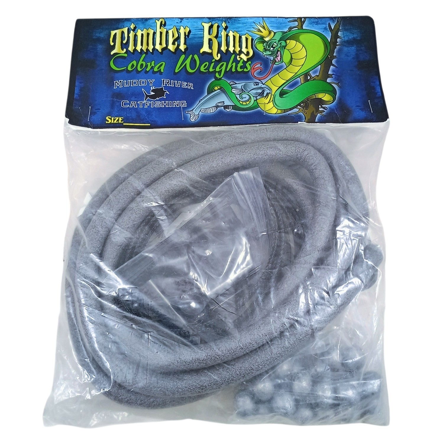 Muddy River Catfishing Timber King Cobra Weights Dragging Snagless Sinker Kit