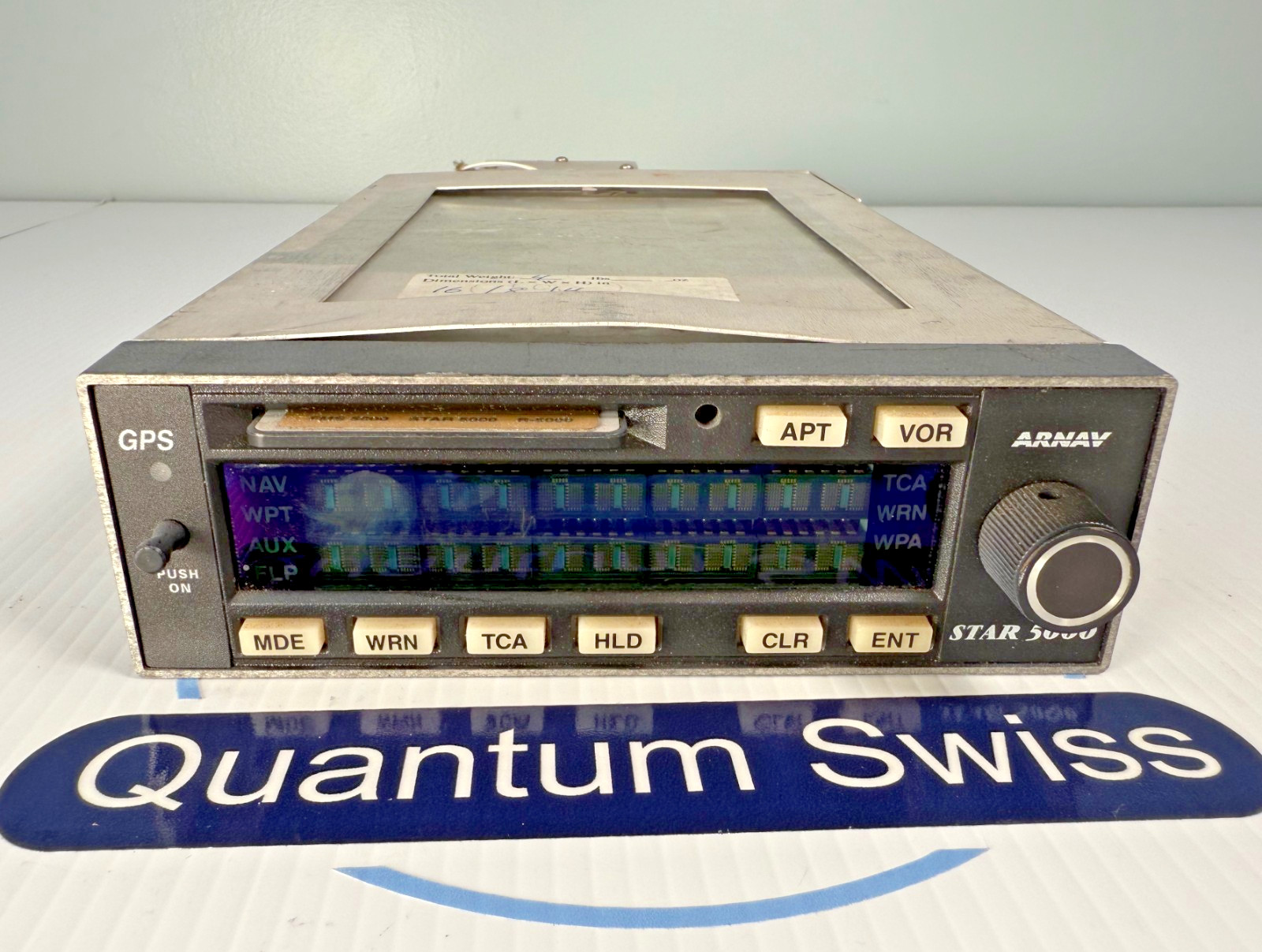 ARNAV Star 5000 GPS Receiver 453-1060-00 Aircraft Avionics Navigator with Tray