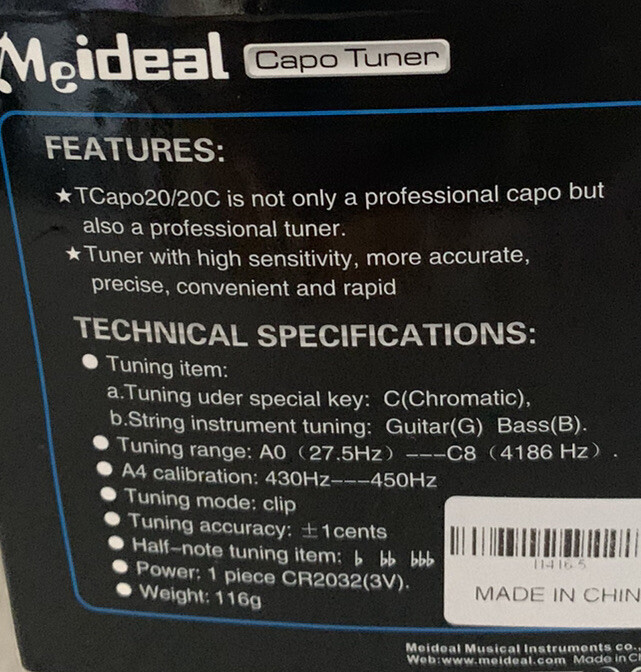 Capo Tuner