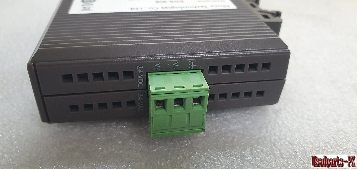 [Lots of 3] MOXA EDS-205 Unmanaged Industrial DIN mounted 5-port Ethernet Switch