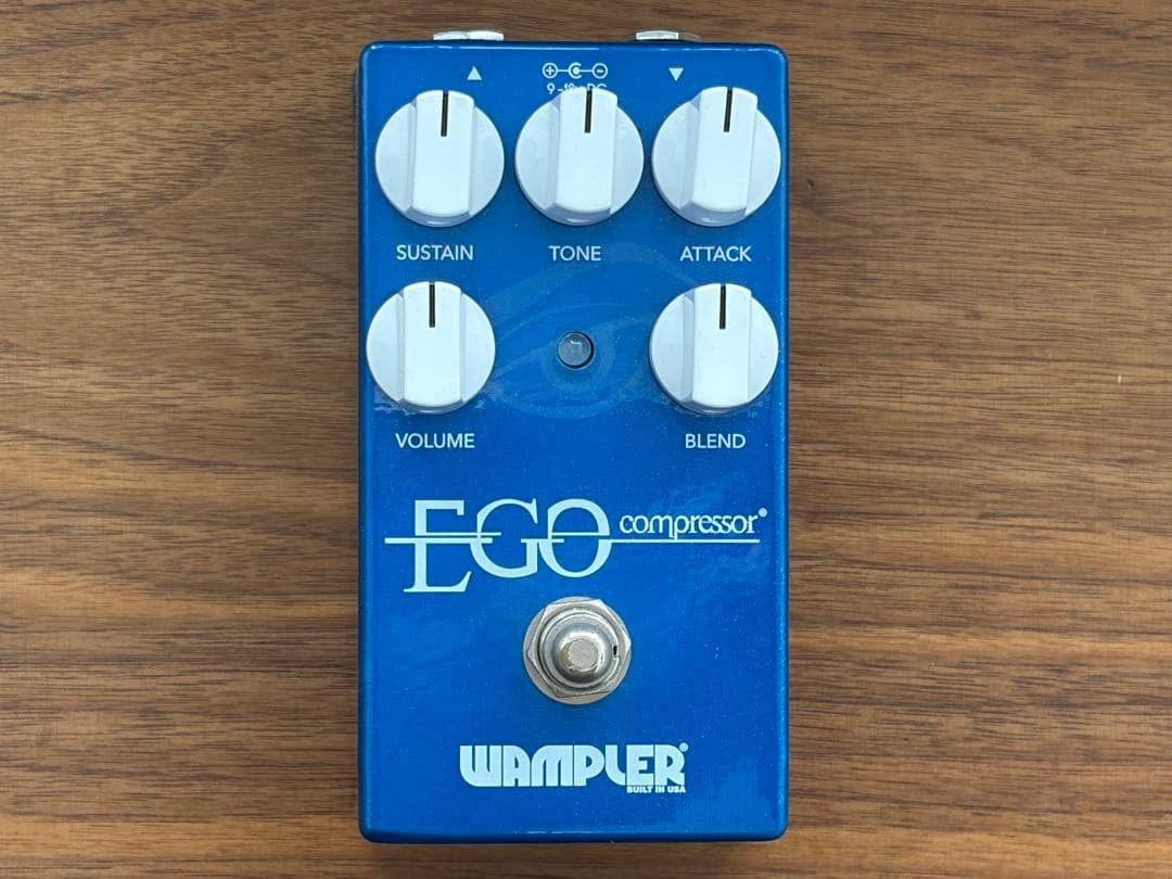 Wampler Ego Compressor Guitar Effects Pedal Confirmed Operation Free Shipping