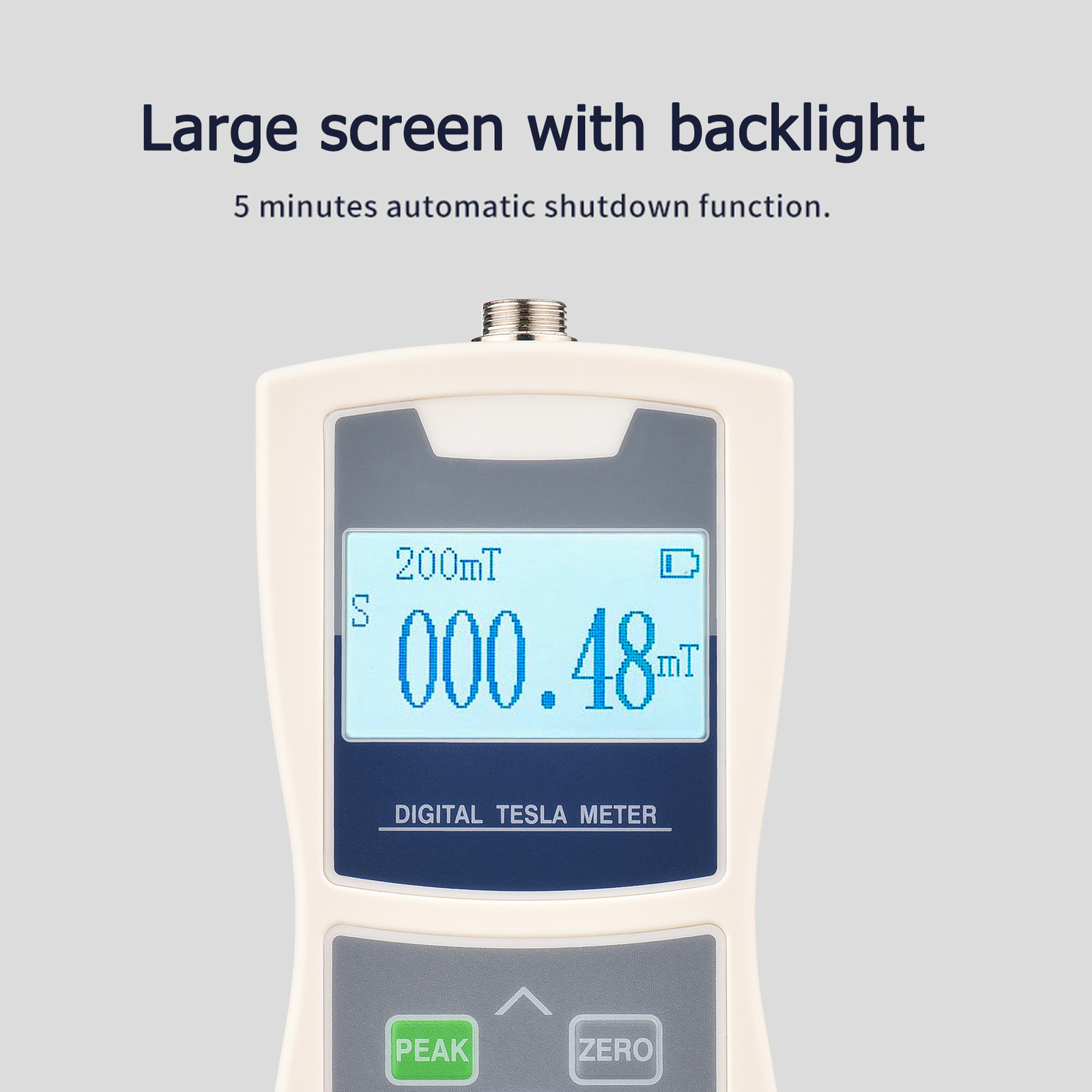 Digital Tesla Meter Gaussmeter Auto 200mT/ 2000mT High Accuracy O8V4