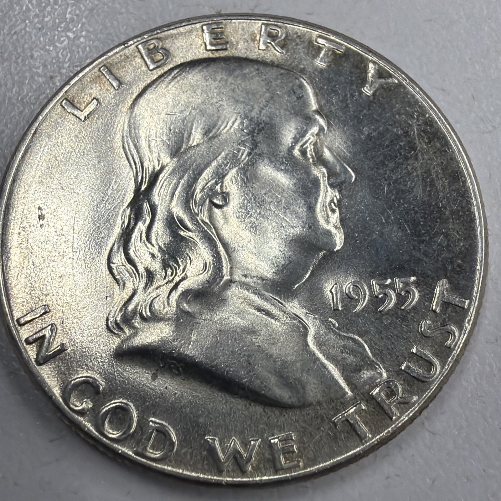 🔥Sunday Bugs Bunny 🔥  Unc 1955  Franklin Half Dollar  Actual Coin Better grade