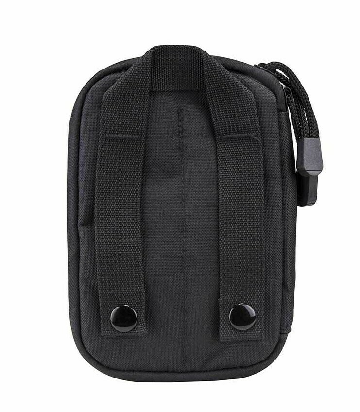 VISM Utility EDC MOLLE Pouch w/ US Patch hunt tactical duty gear medic BLK