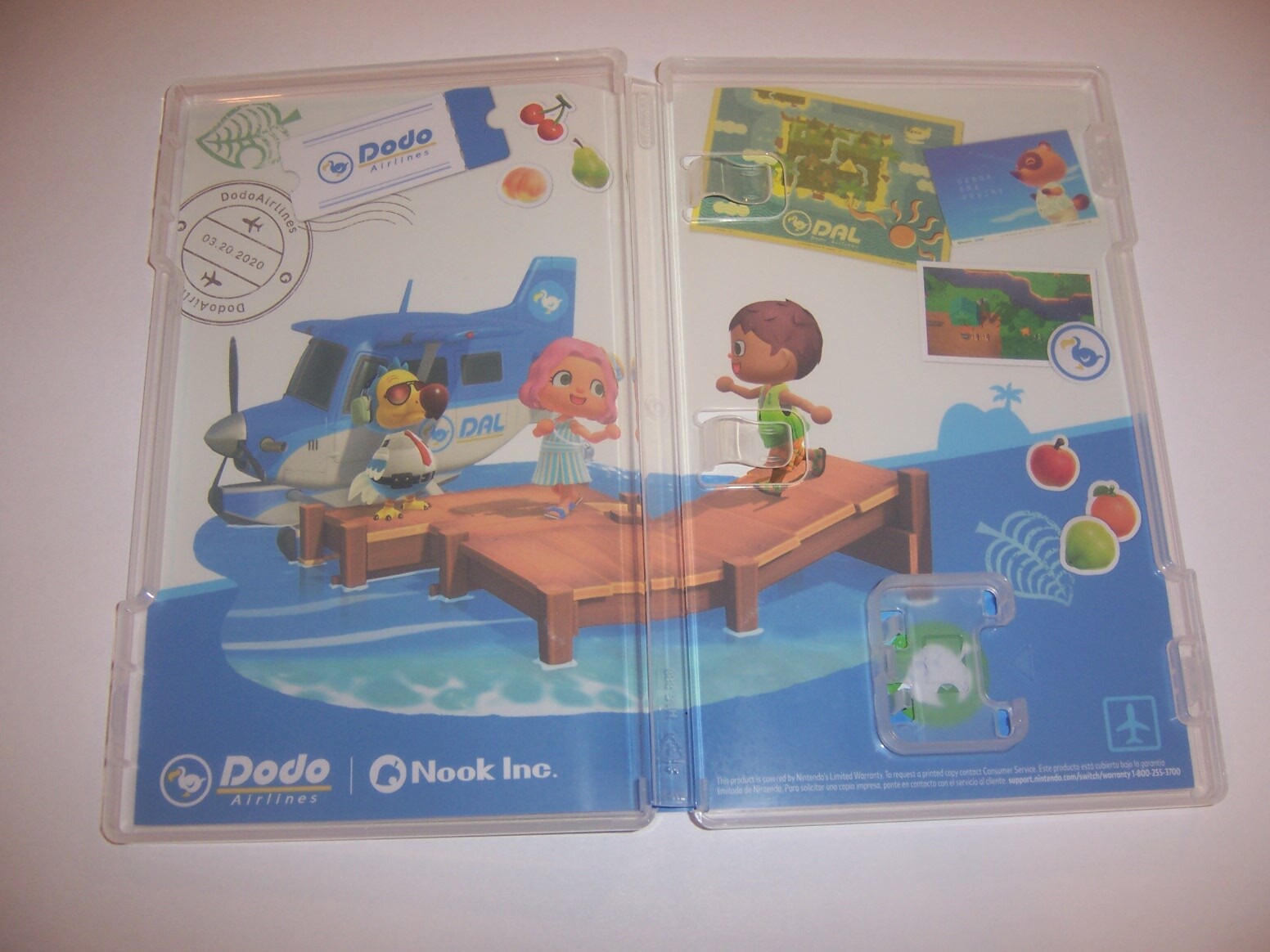 Replacement Case for New Horizons Animal Crossing Nintendo Switch Box Authentic