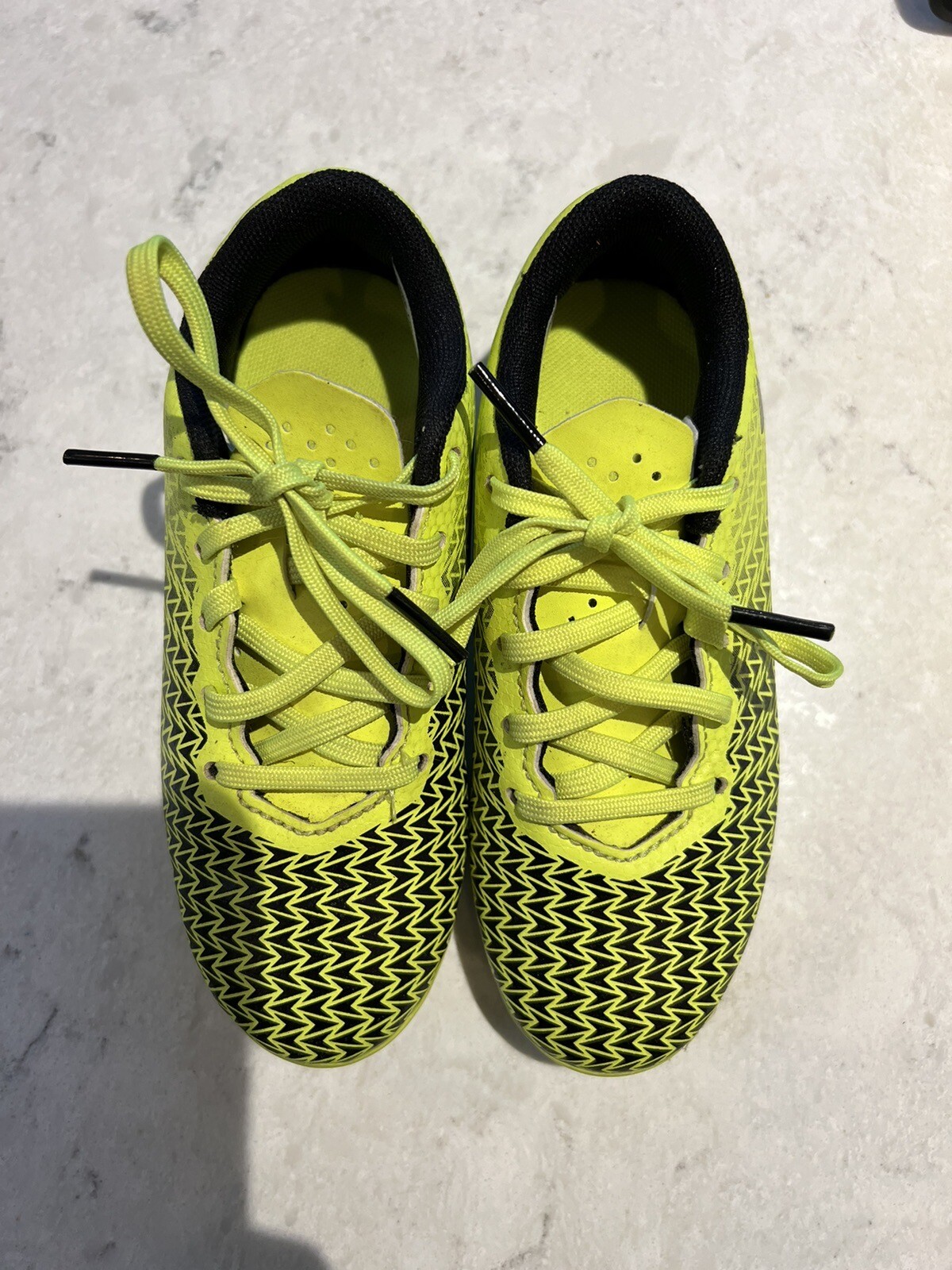 Under Armour Toddler UA CF FORCE 3.0 FG-R  YELLOW / BLACK Cleats Soccer Sze 11.5