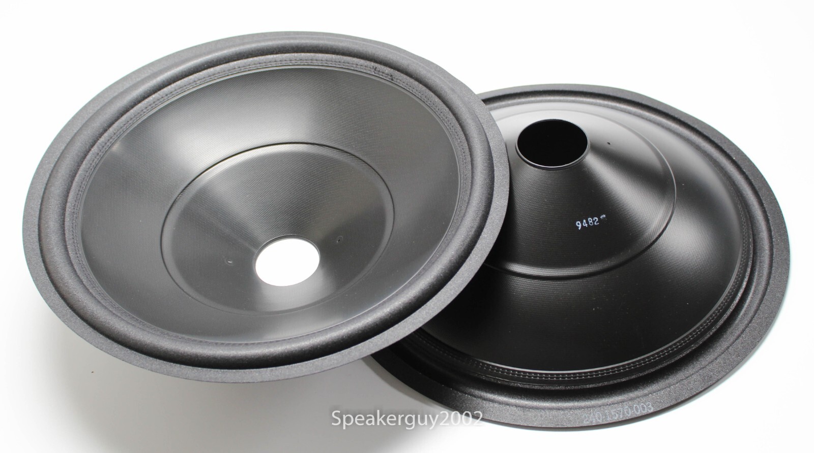 Pair 15" Kicker Poly Cones - Speaker Parts / 1570-003