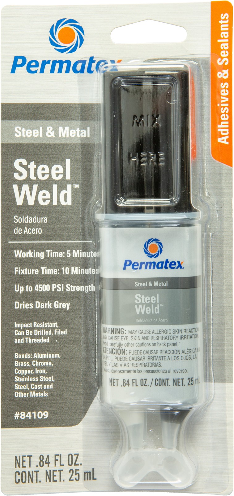 PERMTX-LOCKT - 84109 - PERMAPXY 4MN.MULTIMTL GRY