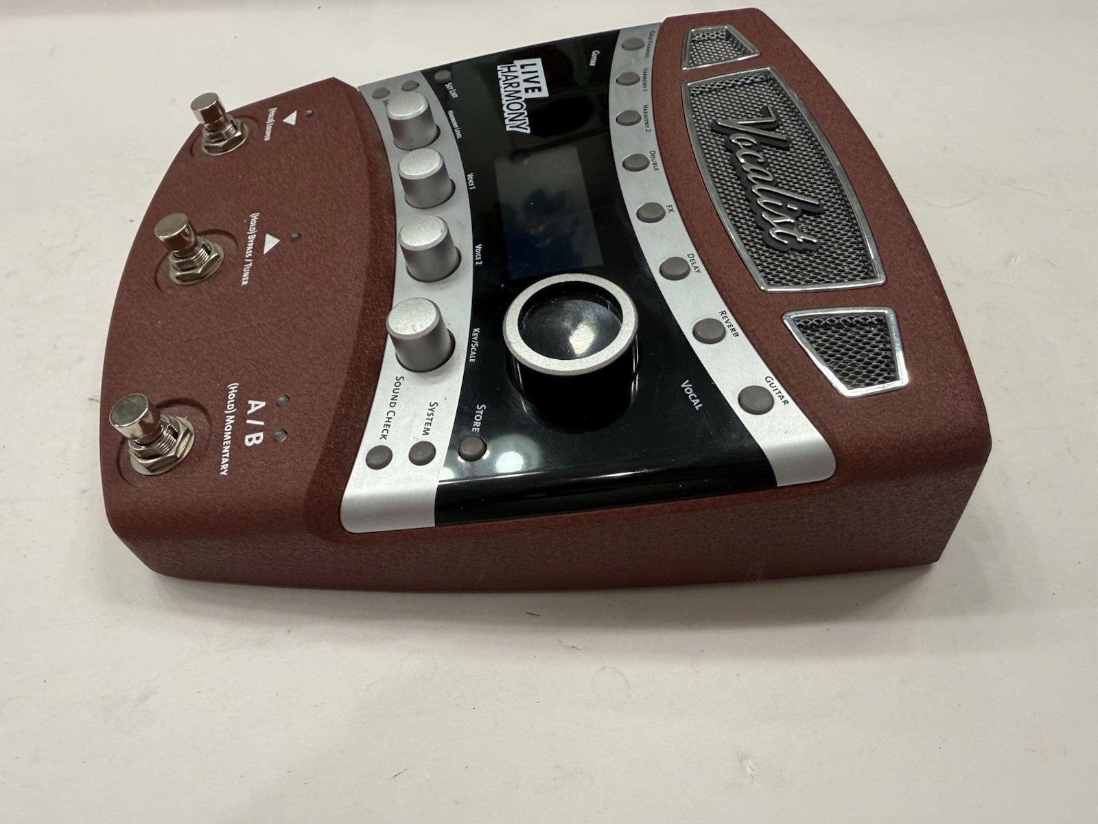 Digitech VLHM Vocalist Live Harmony Vocal Effects Processor Pedal + Box & PSU