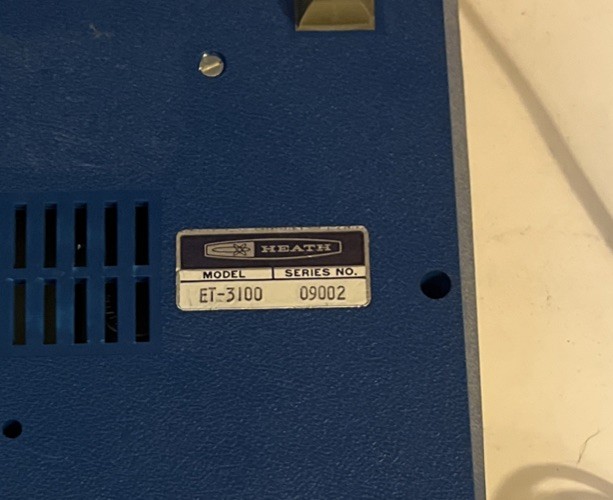 Heathkit Vintage ET-3100 Electronic Design Experimenter Works