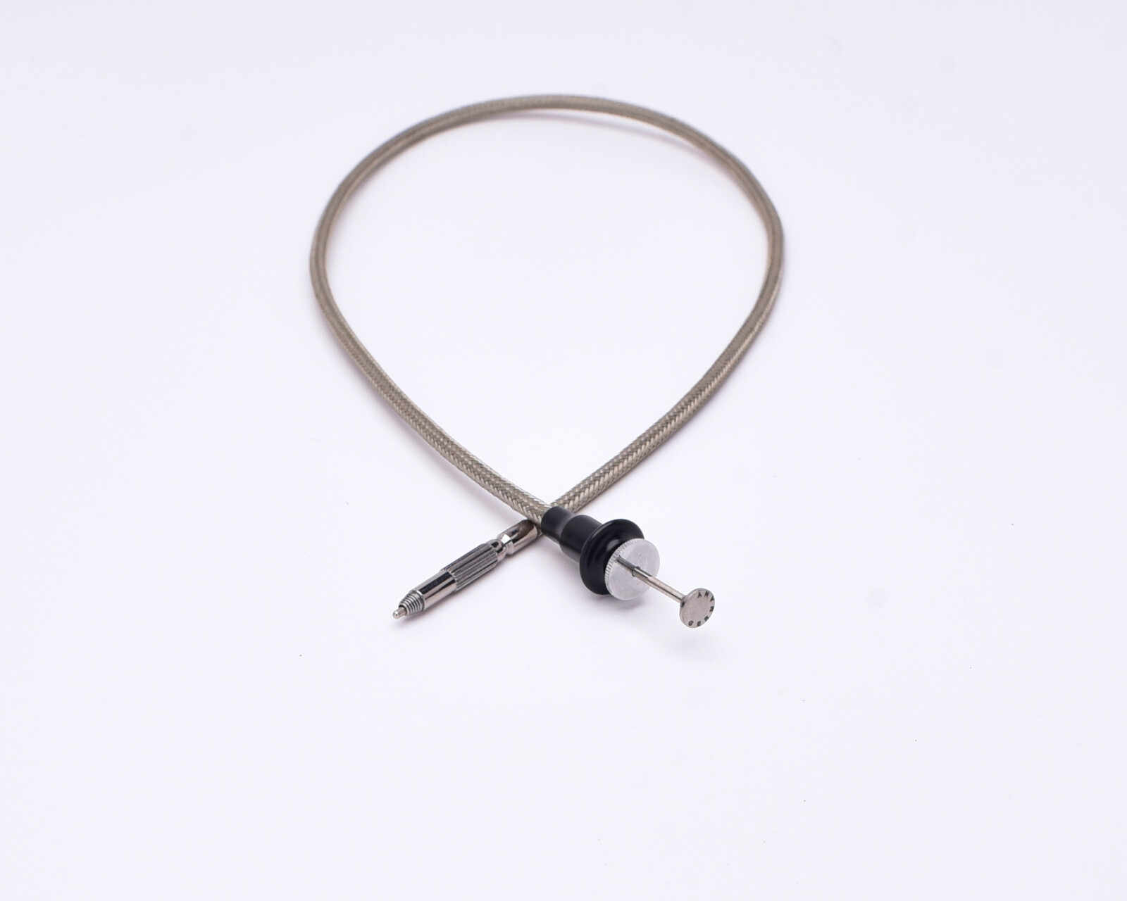Unbranded 19.50" Silver Locking Shutter Release Cable Germany (#T1310)