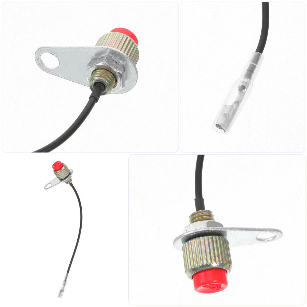 4 Pcs Kill Switch Protective on off Stop Lawnmower Spare Parts Plug