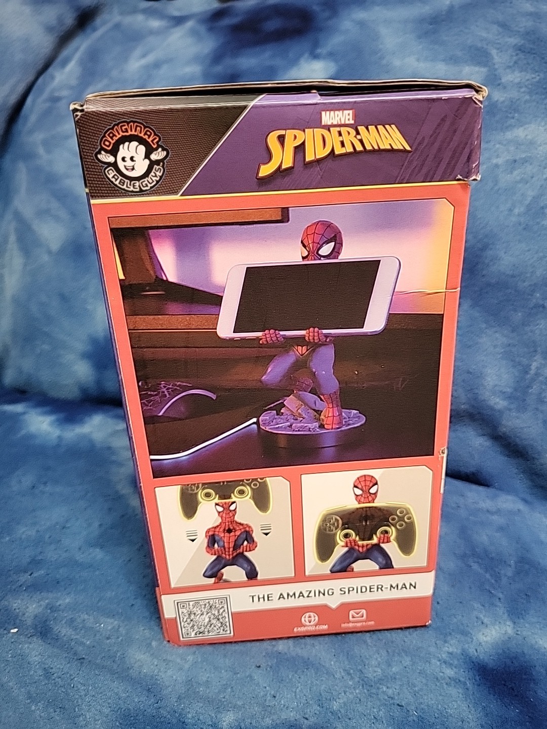 Spiderman Controller Holder Cable Guys NIB Marvel Comics Gaming