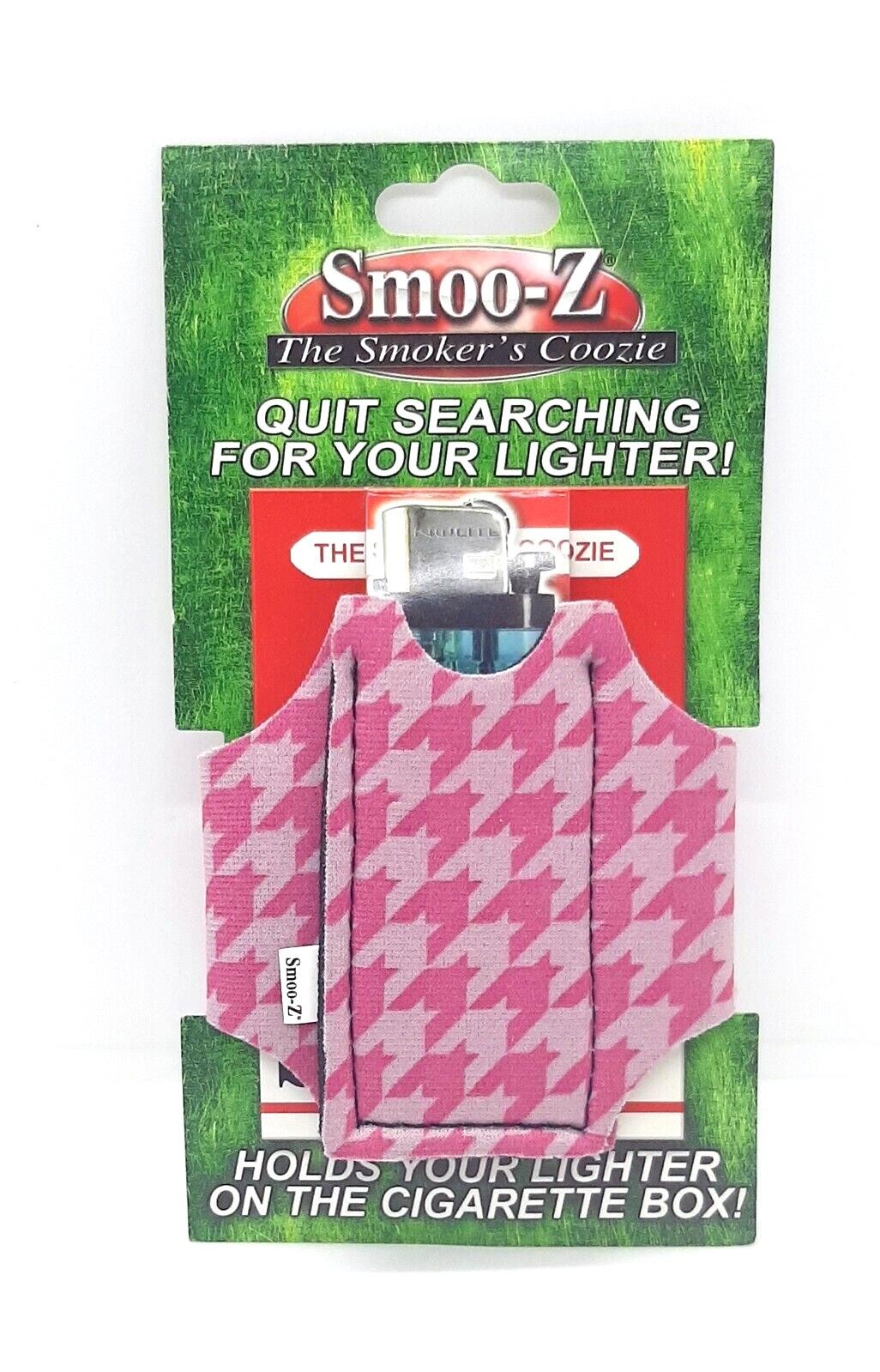 Smoo-Z Pink Design Cigarette Pack Lighter Coozie Sleeve