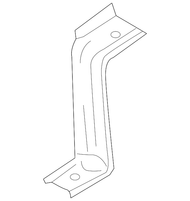 Genuine BMW Splash Shield Holder 51-75-8-048-499