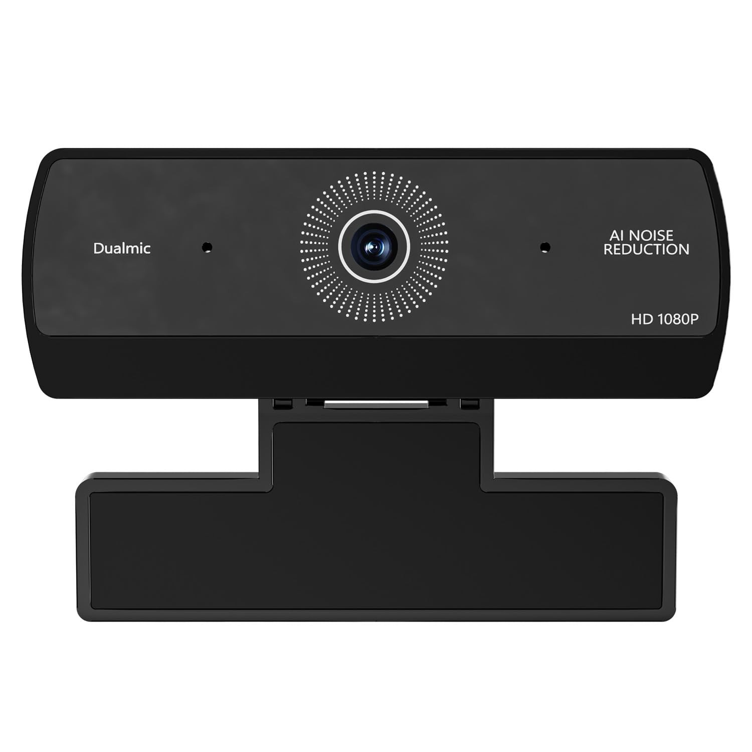 Xweiryn Webcam for PC, HD 1080P USB Plug-and-Play Computer Web 1080P-black