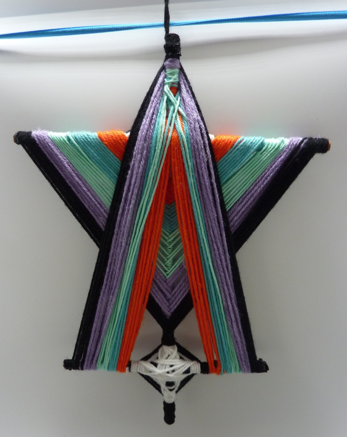 WOVEN Mandala Wall Hanging YARN CRAFT HANDMADE