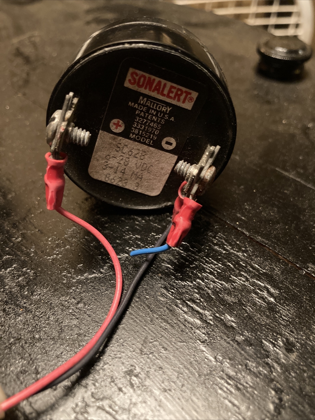 Sonalert Mallory 6-28 VDC 3-14 MA -- SC628