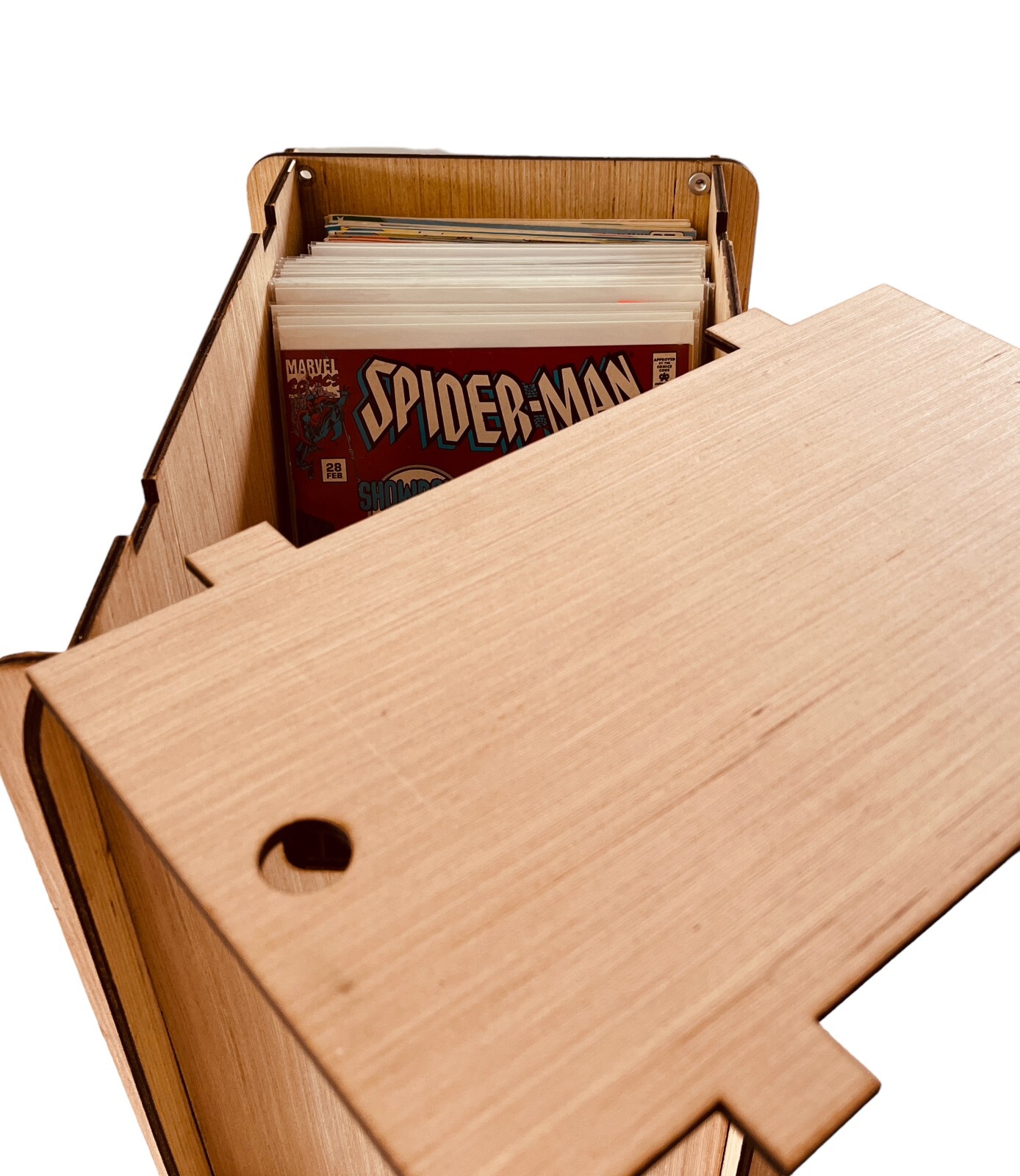 Comic Storage & Display Box + DC's New Suicide Squad-Futures End #1 Comic Book