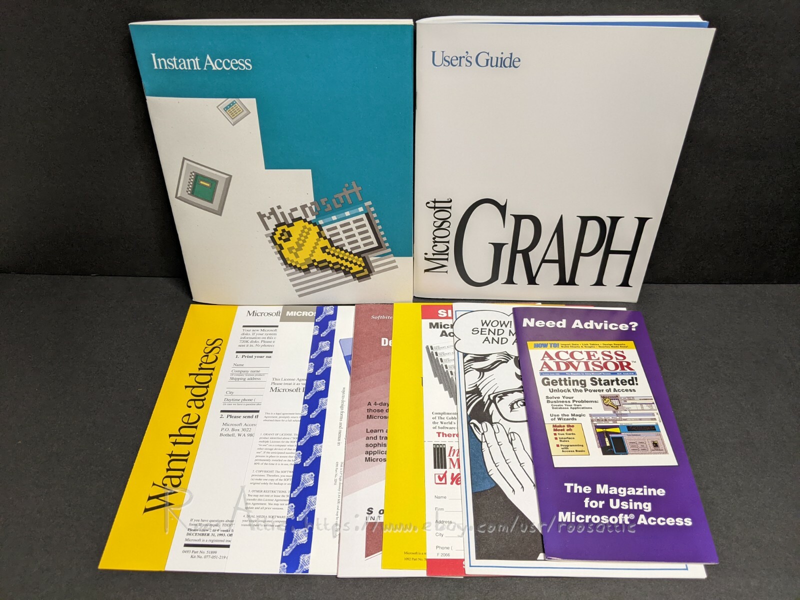 Microsoft Access Version 1.1 1993: User Guide / Language Reference / Programming