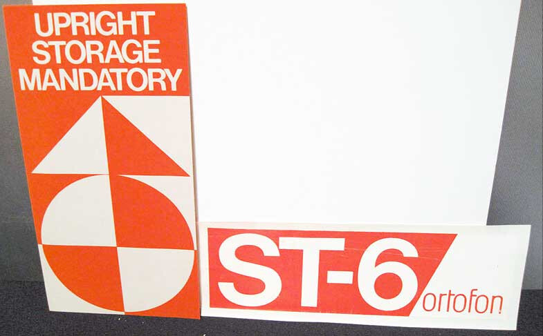 Vintage Harman Kardon Rabco ST-6 Ortofon Box Stickers & Ektachrome Slide Lot