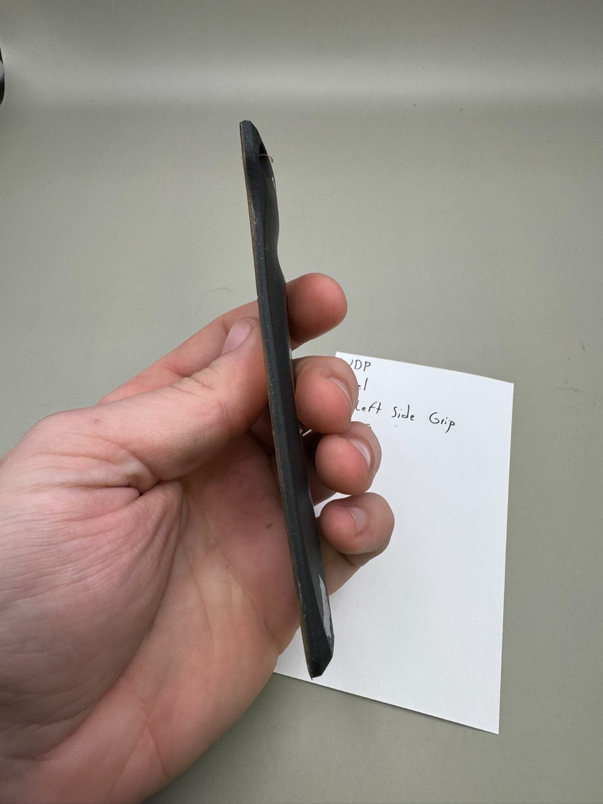 WDP Angel 90' Left Side Grip-Satin Black