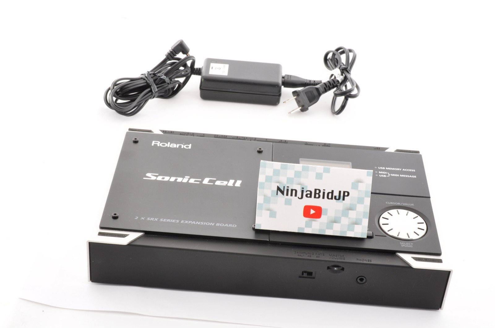 Roland Sonic Cell 128-Voice Expandable Synth Module ZX77646 With AC Adapter
