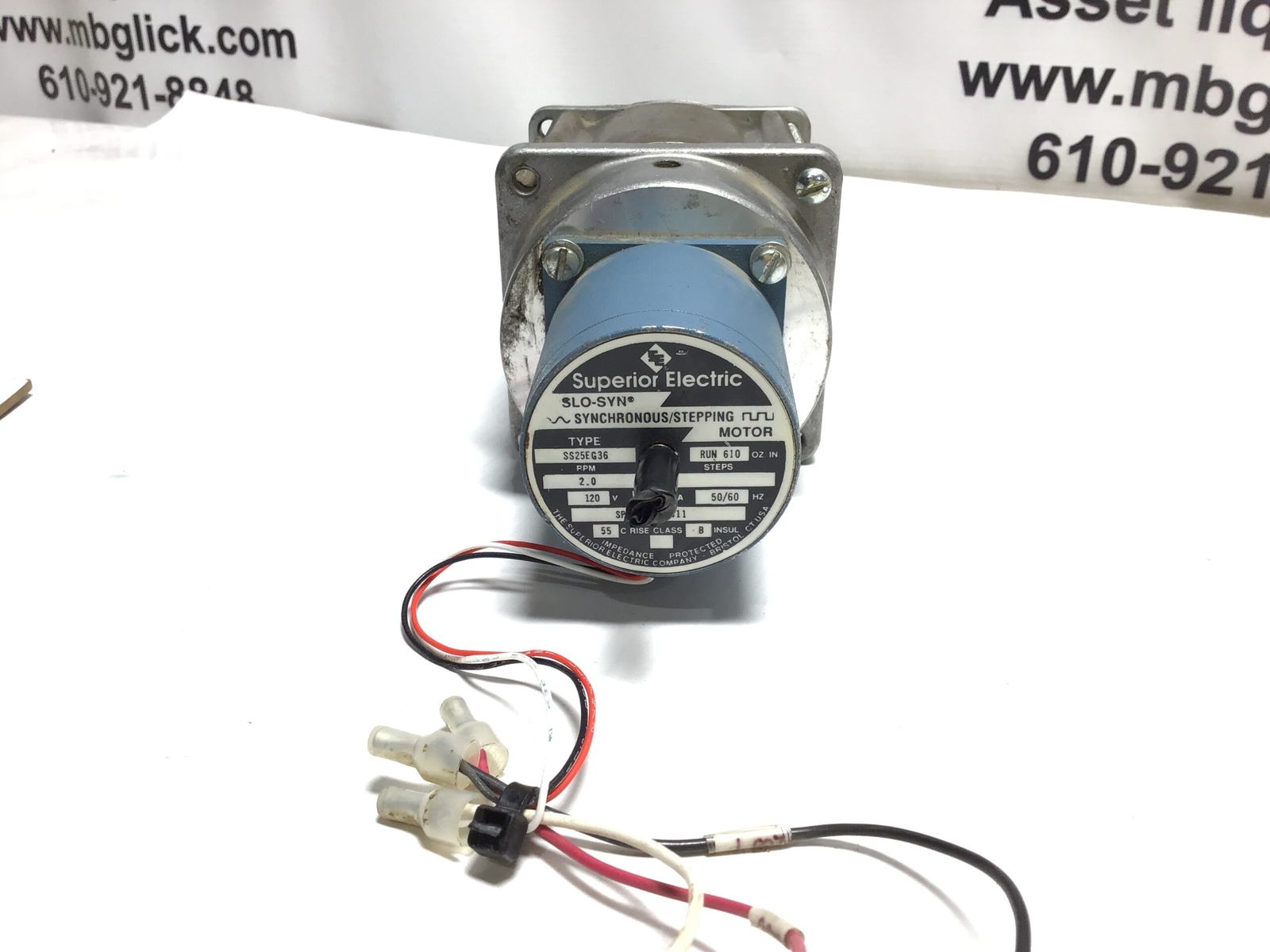 Superior Electric SS25EG36 Slo-Syn Synchronous Stepping  Motor 
