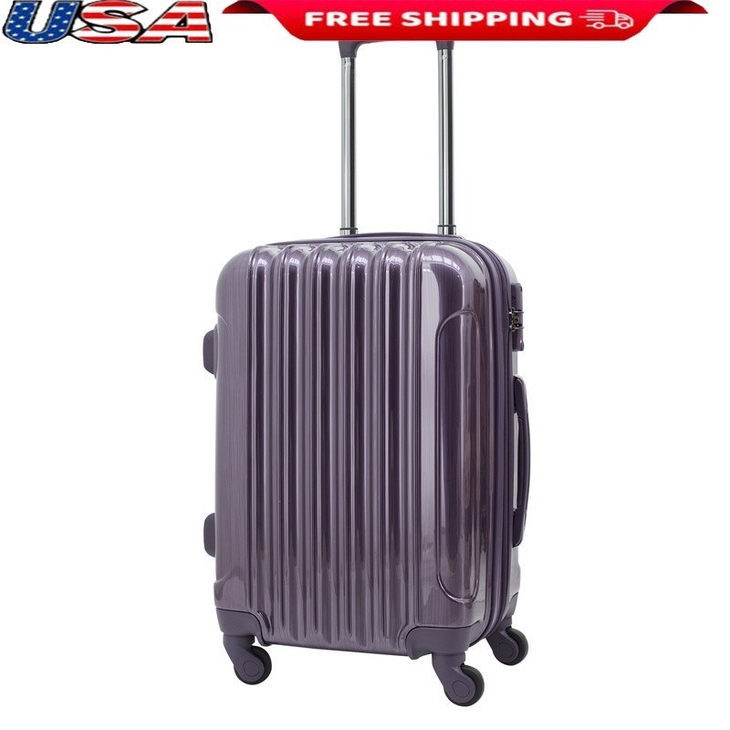 20 Inch Hardside Rolling Luggage TSA Approved Carry-On Expandable Spinner Wheels