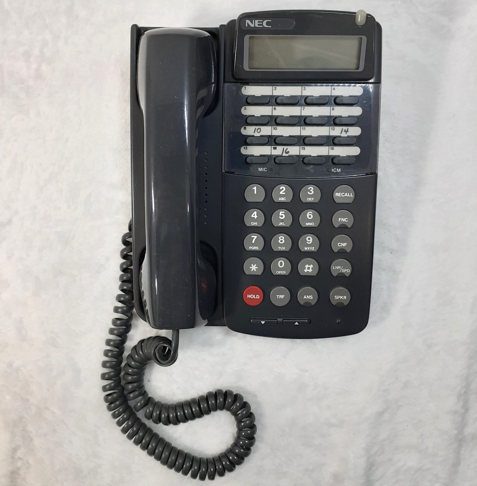 NEC ETW-16DC-1 Digital Phone 730010 Black Office