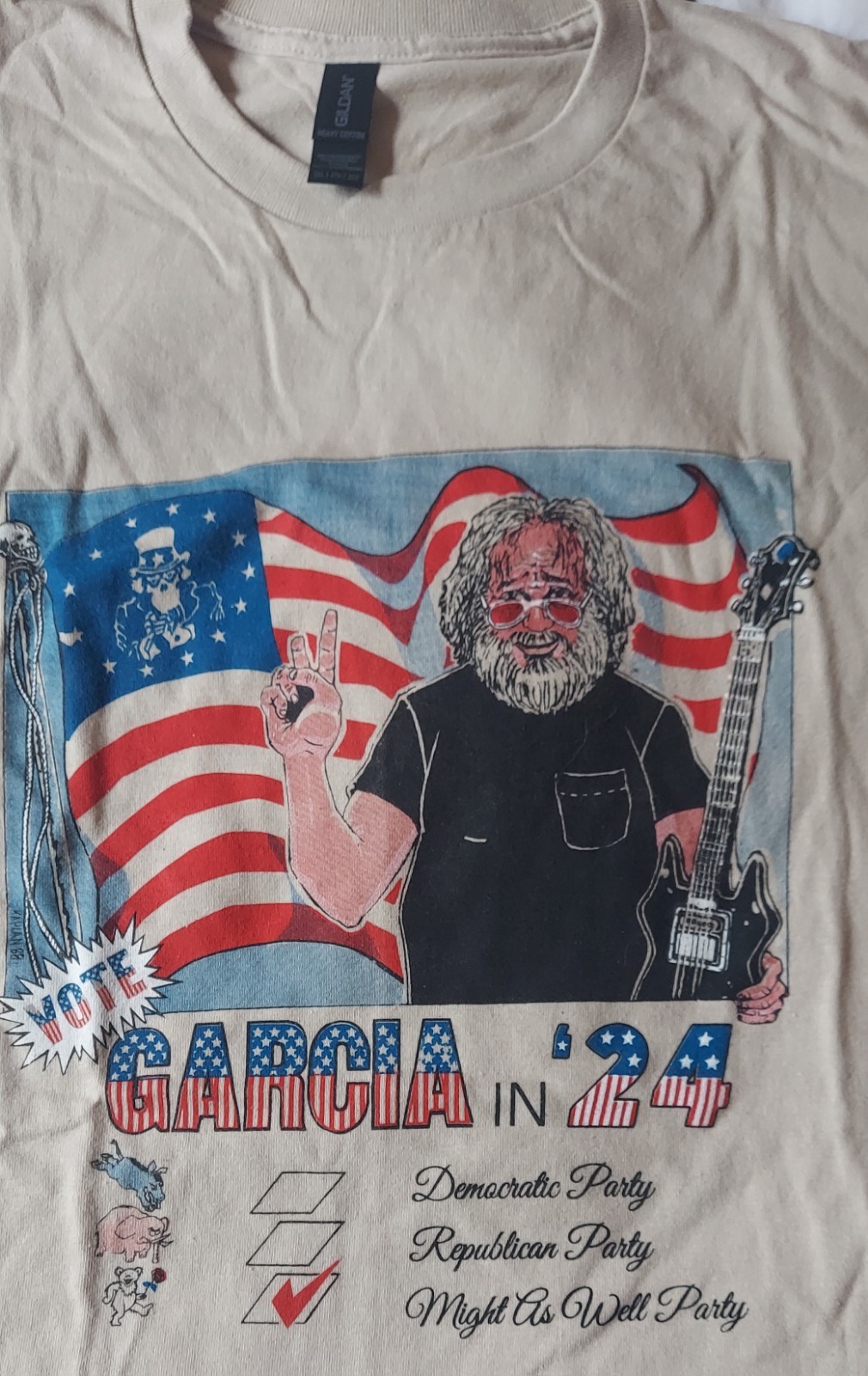 Grateful Dead XXL Shirt JERRY GARCIA Dead And Company Vintage 2025