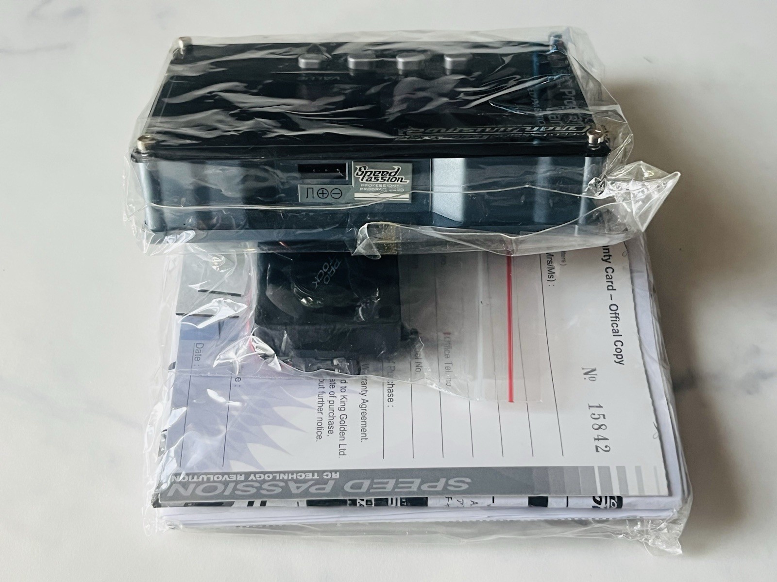 RC ESC Speed Passion GT2.1 (with Program Card) Boost Compatible, Keyence Spec