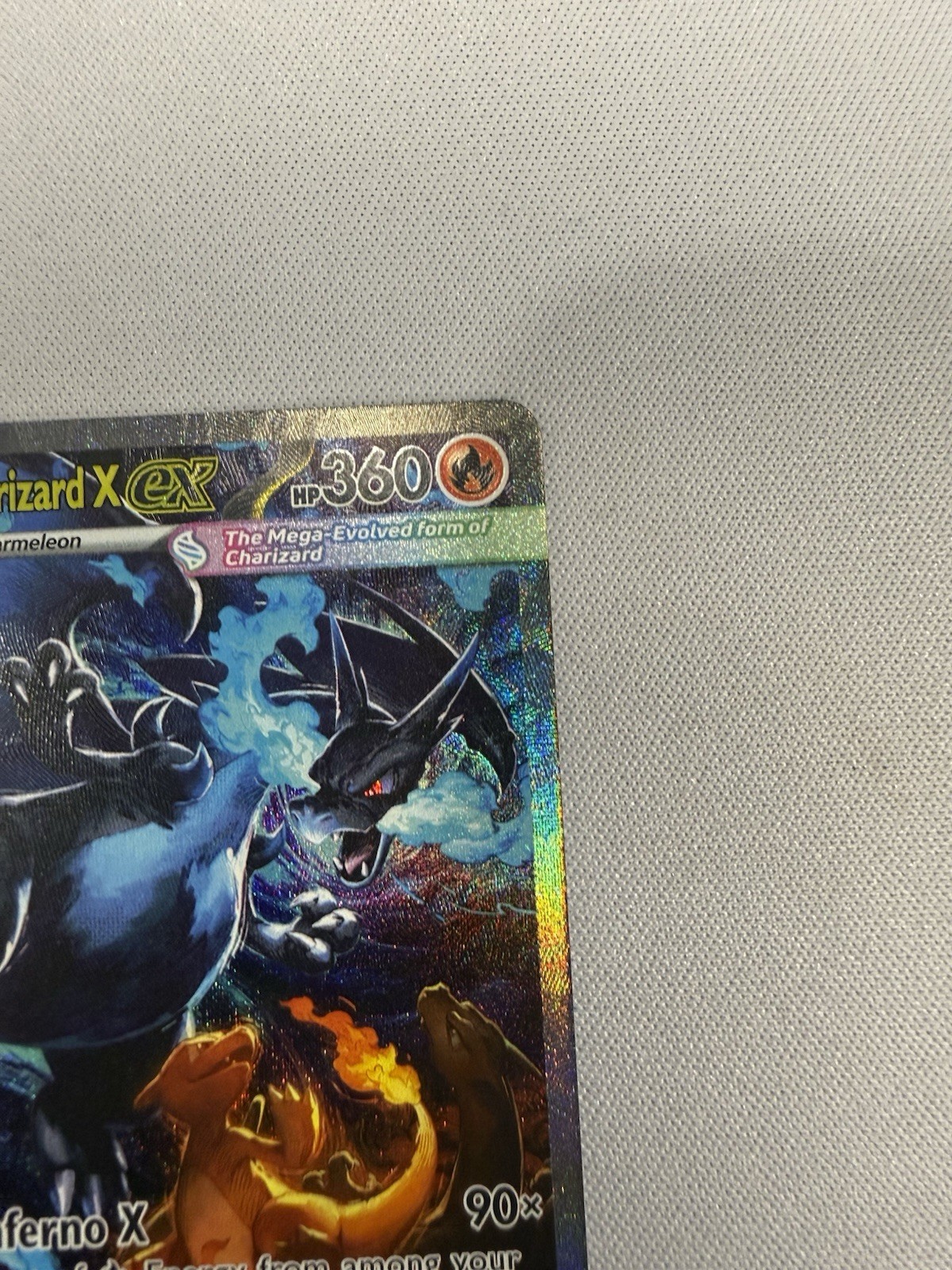 Mega Charizard x EX 125/094 Me02: Phantasmal Flames Holo