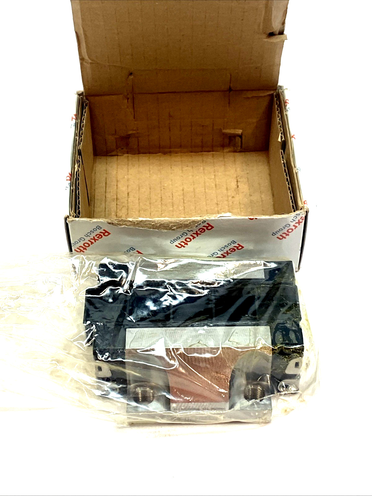 Bosch Rexroth R165179420 Ball Runner Block Carbon Steel KWD-030-FNS-C0-N-1