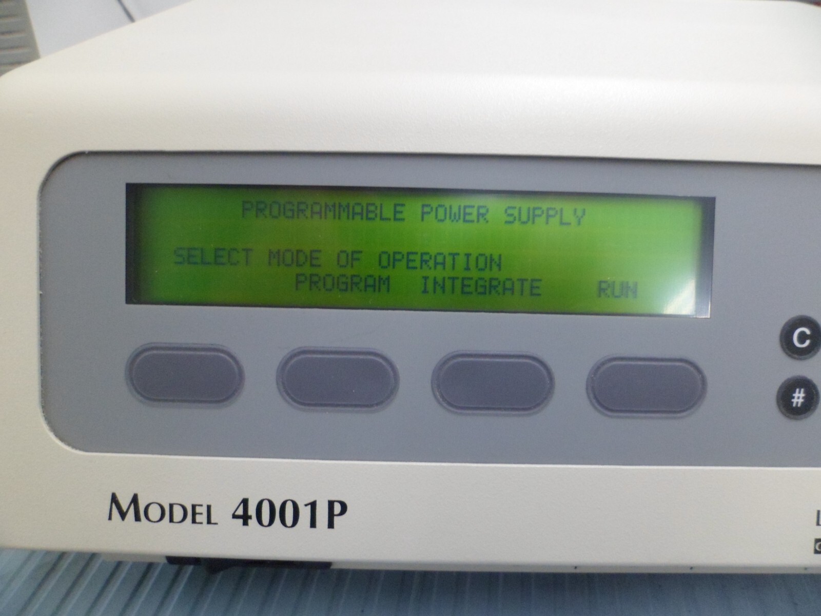 Life Technologies Model: 4001P Programmable Power Supply