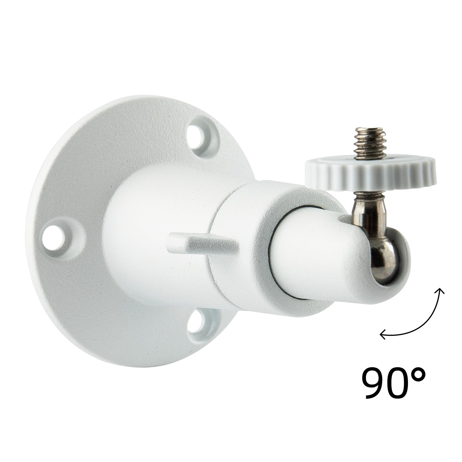 Security Camera Mount Bracket for Camera with 1/4 Screw Head Wall Mount Compa...
