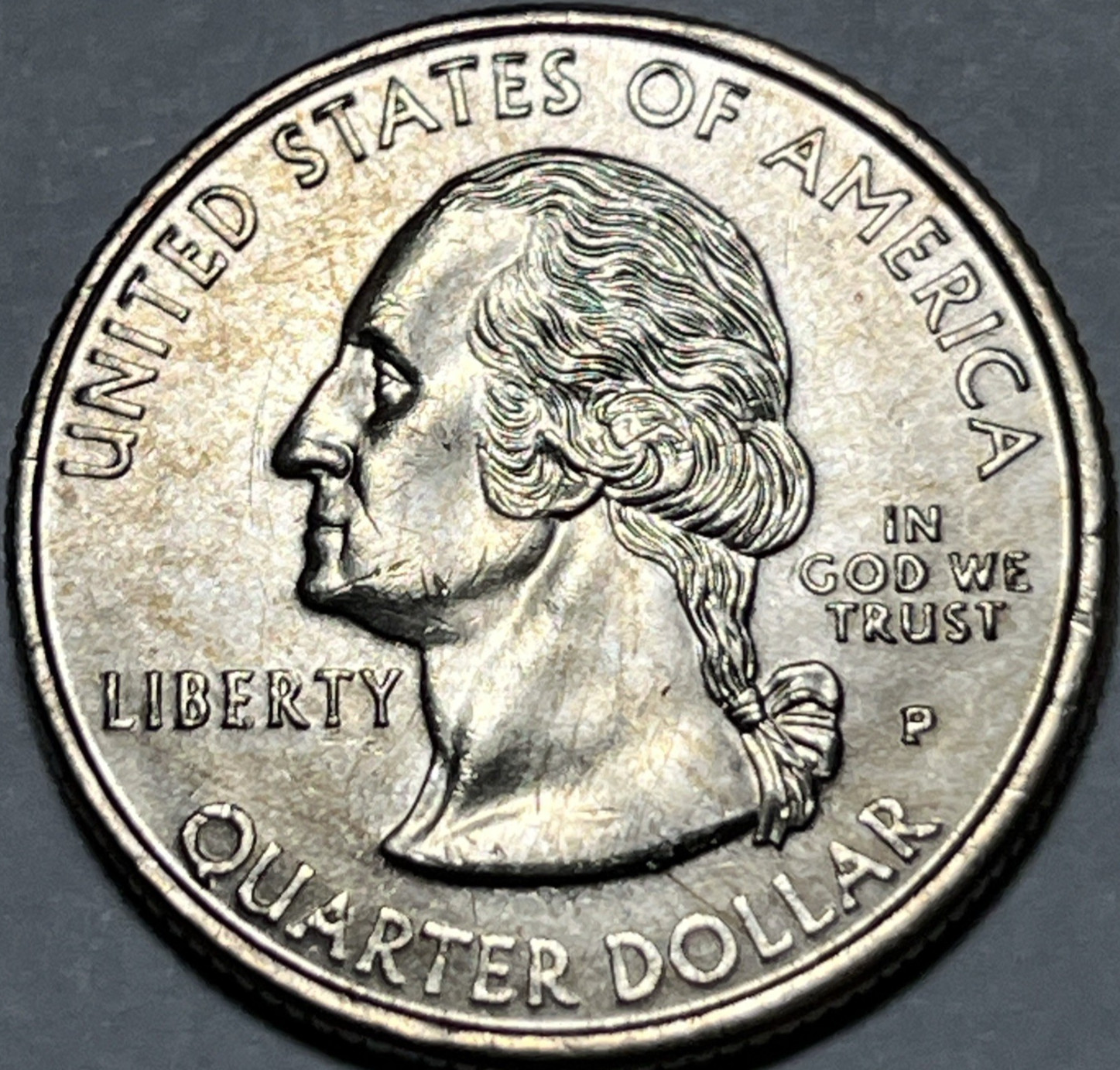 1999 P Quarter Errors Strike Through Grease Die Cracks Both Sides