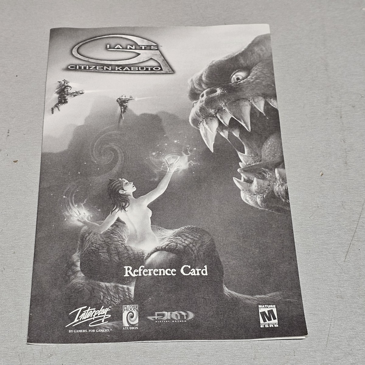 Giants Citizen Kabuto PC Game CD w Manual & Reference Card Eidos Interactive