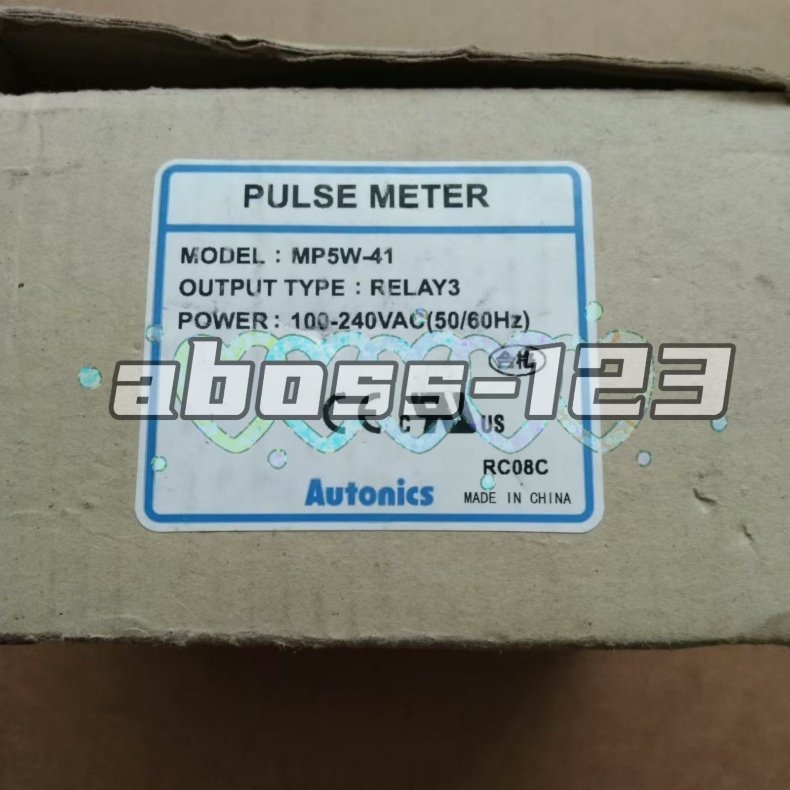 Autonics MP5W-41 Digital Pulse Meter#1pcs New In Box