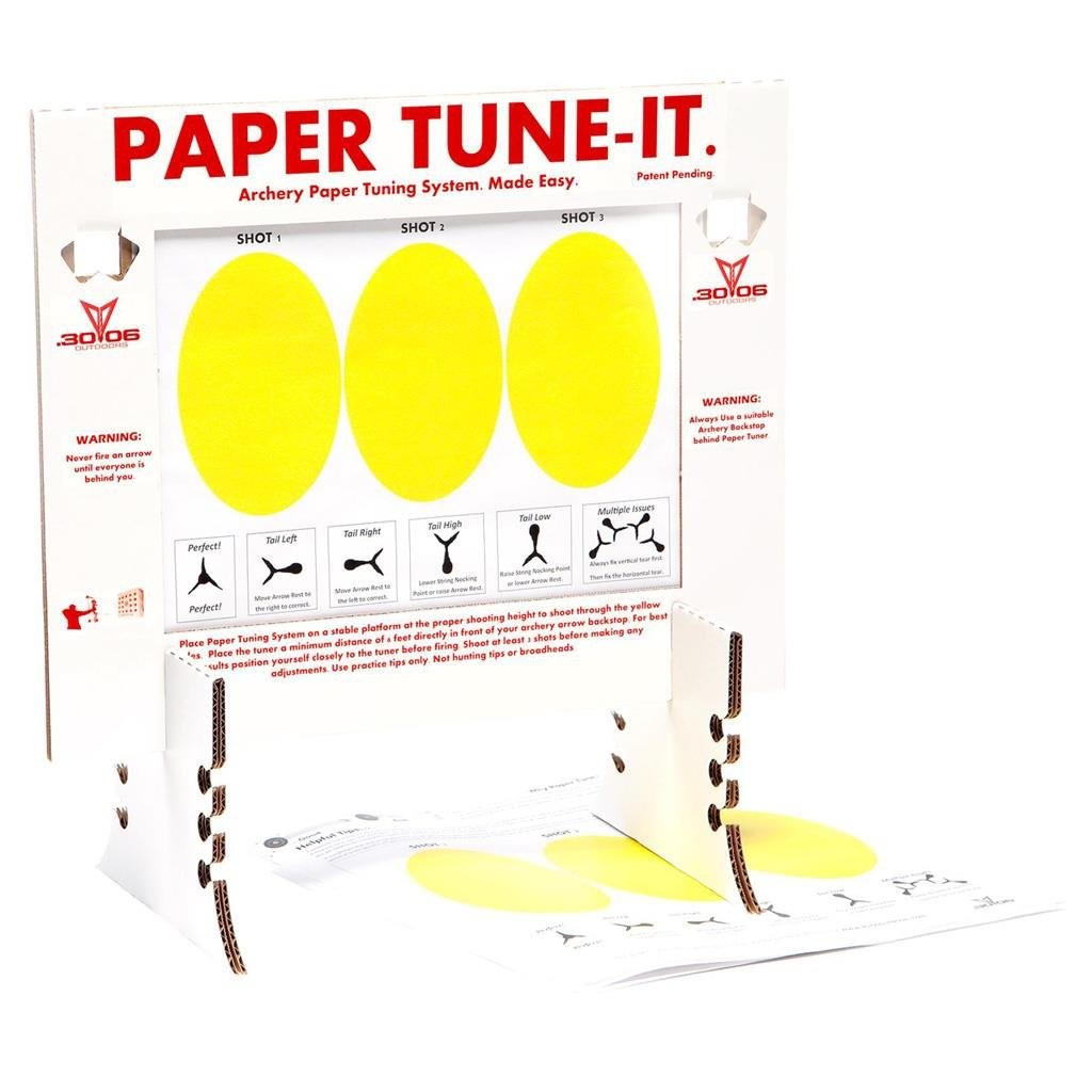 G5 Outdoors .30-06 Outdoors Tune-It D.I.Y. Paper Tuning System White/Red