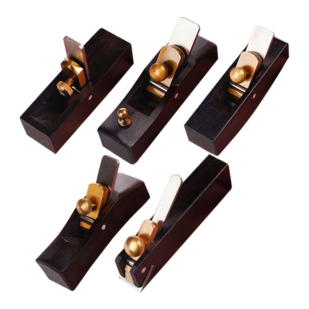 Hard Ebony Wood Body Hand Plane Suitable for Various Woodcraft Projects