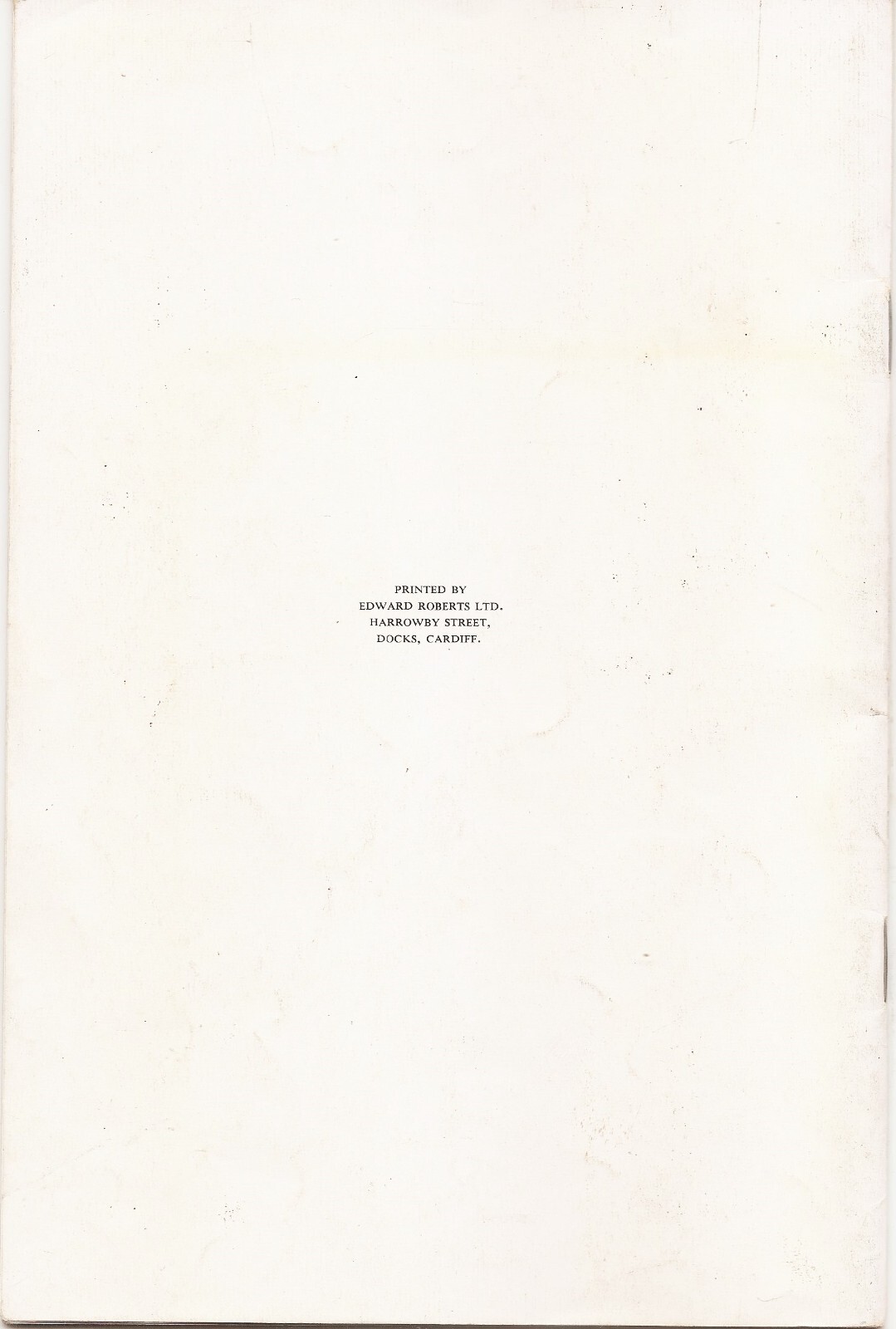 Richard Wilson In The National Museum Of Wales 1961 - RARE GUIDE