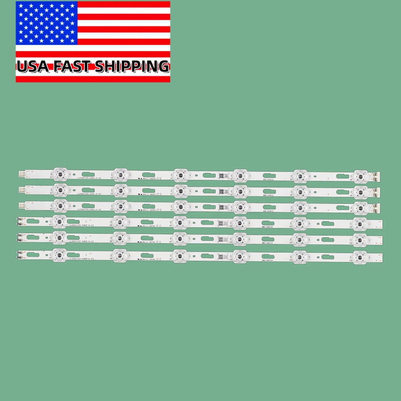 LED Backlight strips For Samsung UN50TU8000FXZA UN50TU8200FXZA BN96-50317A